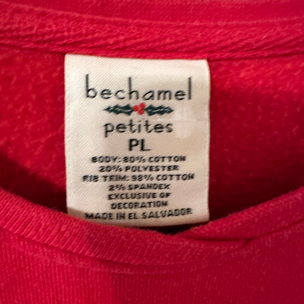 Bechamel Red Sweater with Gift Box Design - Picture 3 of 8